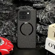 [Jarttarn] Magnetic Wireless Charging Case Compatible with Google Pixel 9 Pro Fold Fashionable and Fall Resistant Case Cover for Pixel 9 Pro Fold (Black)