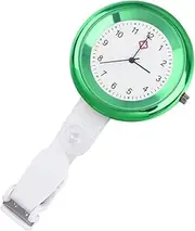 [SAFIGLE] Chic Green Nurse Hanging Watch Stylish Pocket Watch with Quartz Movement Nurses Doctors and Healthcare Professionals Multi Color Design