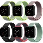For Fitbit Versa 2 1 Lite Nylon Band Woven Loop Watch Strap Band hook and loop