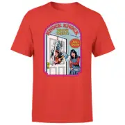 Steven Rhodes Knock Knock Who's There Unisex T-Shirt - Red
