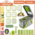 Mandoline Fruit Vegetable Slicer Dicer Julienne Food Chopper Cutter Peeler 22in1