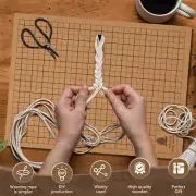 Macrame Board with Grids 12x16 Inch Double Side Macrame Project Board with .t