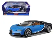 Bburago 11040BL 2016 Bugatti Chiron Blue 1/18 Diecast Model Car