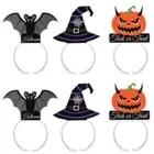 6PCS Halloween Pumpkin Witch Supplies Halloween Kids Halloween Make Up Props