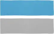 SUPVOX 2pcs Portable Cooling Towels for Sports Breathable Ice Neck Towel Quick Dry Cooling Outdoor Travel