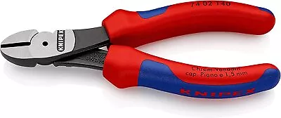 Knipex 74 02 140 High Leverage Diagonal Side Cutters 140mm
