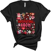[Generic] Operating Room, Happy Valentine's Day Hearts Nurse Tools, Matching OR Nurse Group Unisex T-Shirt