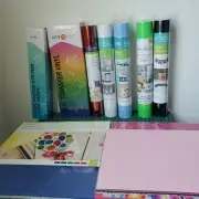 Cricut Vinyl, Card stock, Sublimation HTV, Heat Transfer Vinyl Lot