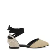 [Castañer] Castañer Gasby Ballet Flats 36 IT NEUTRALS