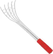 Beach Gardening Rake Stainless Steel Clam Rake for Beach Shell Digging Tool for Outdoors