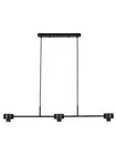 Beacon Lighting Lexicon 3 Light Bar Pendant in Black