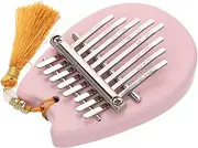 OFFIGAM Key Mini Kalimba Thumb Piano Finger Harp Instrument Portable Acrylic Music for Easy to Learn Musical Play Cute Bear Design