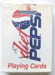 Diet Pepsi Playing Cards Vintage Made In USA Sealed Never Opened