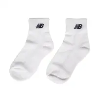 在飛比找momo購物網優惠-【NEW BALANCE】襪子 Ankle 白 藍 白襪 中