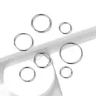 Implant Titanium Seamless Bendable Hoop Helix Daith Tragus Nose Cartilage