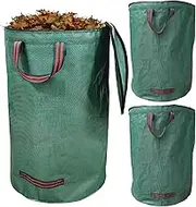Garden Bags For Waste Collection - Lawn Trash Organizer Pouch Large Capacity - Multifunctional Garden Debris Bag With 4 Handles For Lawn Debris & Grass Clippings