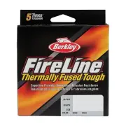 Berkley FireLine® Superline, Smoke, 30lb | 13.6kg, 125yd | 114m Fishing Line,