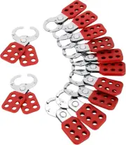 Lock Out Tag Out Hasp, Steel Tamper-Proof Loto Hasp with Extended Jaw, Safety Lo