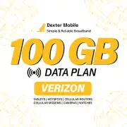 100GB 5G Data Plan on Verizon with SIM / eSIM | Tablet | Hotspot | Router & More