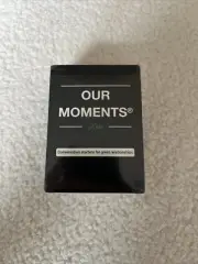 OUR MOMENTS Kids: 100 Conversation Starter Cards for Families and Kids Sealed