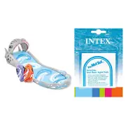Intex Surf 'N Slide Inflatable Kids Water Slide and Wet Set Repair 6 Patch Kit