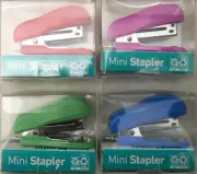 Wexford Mini Stapler, 1000 Count Std Staples, Asstd Colors, Choose 1 or more