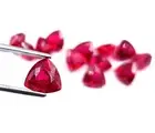 Natural Red Ruby Lot 5 Pieces Trillion Cut IGL Certified Loose Gemstone 5MSG