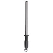 Messermeister 12” Diamond Oval Sharpening Rod - Knife Sharpener - Fast-Cuttin...