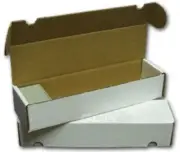 Bundle of 50 - 800 Count Cardboard Baseball Trading Card Storage Boxes