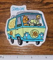 Vintage Scooby Doo Hippie Van Collectible Souvenir Cartoon Patch