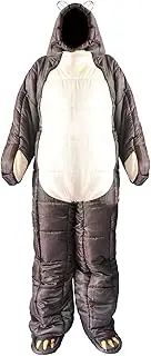 Sleeping Bag Suit for Adults Portable Lightweight 3-4 Season Sleeping Bags with for Arms and Feet Humanoid Sleeping Bag for Camping, Backpacking Or Hiking