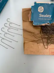 Vintage Edgar Sealey & Sons Streamer Salmon hooks from Redditch, England