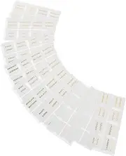 Sewroro 10 Sheets Bible Index Tags Bible Book Tabs Bible Highlighters Bible Markers Bible Journaling Kit Bible Dividers Tabs Bible Kit Bible Tabs Bible Journaling Supplies Leather White