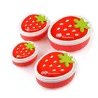 4 Pieces Storage Containers with Lids Set Stackable Lunch Boxes BPA-free