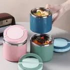 Sealed Vacuum Insulated Lunch Box Set Portable Soup Cup Office