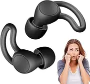 Noise Reduction Earplugs - Silicone Sleeping Swimming Noise Reduction Earplugs | Comfortable Fit Noise Cancelling Earplugs for Travel, Sports, Sleep, Study, Work
