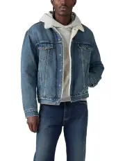 [Levi's] Type III Sherpa Trucker Jacket in Fable