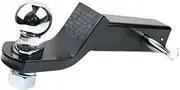 KiBcsLic 2" Drop-Down Loaded Ball Holder Trailer Tow Hitch, Easy to