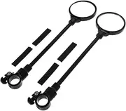 SOESFOUFU 1 Pair Rear View Convex Mirror Handlebar Bike Mirror for Cycling Mountain Bikes