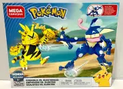 MEGA Construx Pokemon Greninja vs. Electabuzz ( GFV84 ) (NIB)