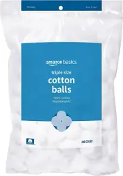 Amazon Basics Cotton Balls, 200Ct, 1-Pack (Previously Solimo)