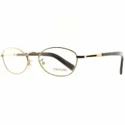 Tom Ford TF 5368 030 Gold / Brown Oval Optical Frames Eyeglasses