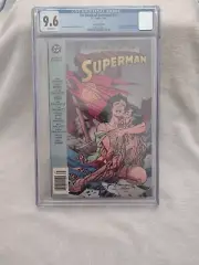 The Death of Superman #nn DC Comics TPB CGC 9.6 NM/MT White Pages 1st Printing!