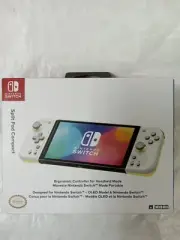(NEW) Hori Nintendo Switch Split Pad Compact Controller 'Gray/Yellow'