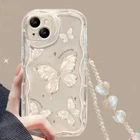Butterfly Phone Case for Galaxy S25 S24 S23 Ultra S22 S21 plus S20 FE A55 5G A5