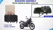 Royal Enfield "Himalayan 450 Radiator Assembly" Oil Cooler