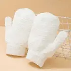 Shower Glove Soft Touch Rich Foam Wash Skin Body Scrub Gloves Mitten Towel