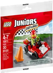 LEGO 30473 Racer - Race Car Minifigure & Cone