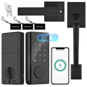Aoresac 5in1 Smart WiFi Front Door Lock Set Keyless Deadbolt with Handle K9S1