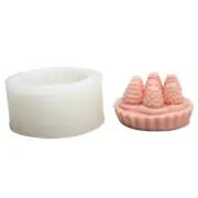 Strawberry Cake Molds for Making DIY Craft Fondant Decorations